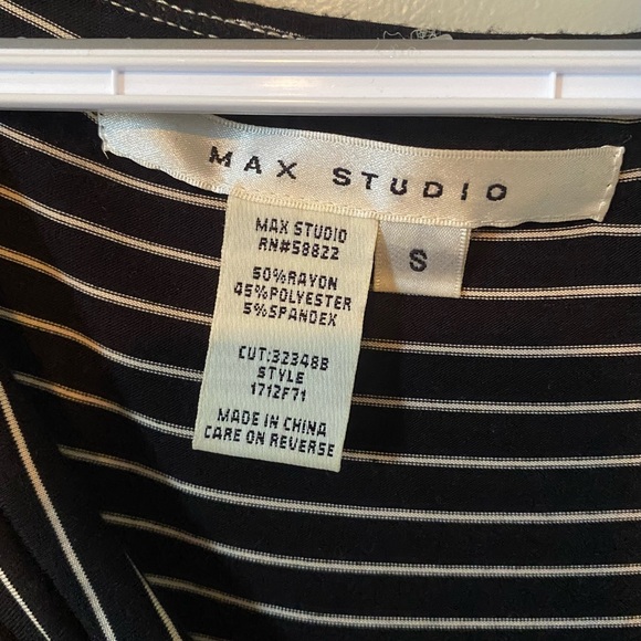 Small Max Studio Striped cowl neck - Picture 4 of 4